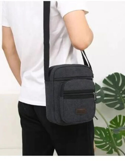 Load image into Gallery viewer, Messenger Bag Shoulder Bag Crossbody Canvas Bags Casual Satchel Vintage Bag
