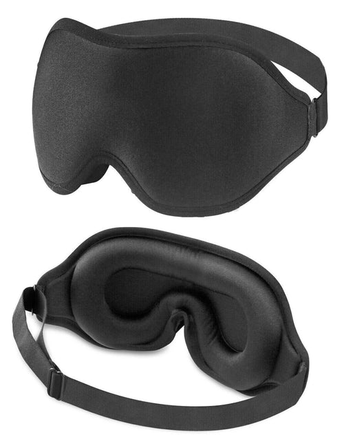 Load image into Gallery viewer, Premium 3D Sleep Mask for Men &amp; Women Eye Mask for Sleeping Blindfold Travel Accessories
