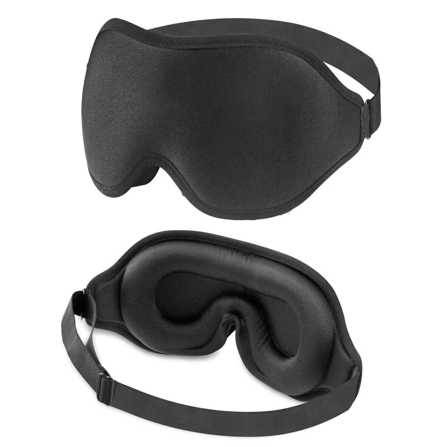 Premium 3D Sleep Mask for Men & Women Eye Mask for Sleeping Blindfold Travel Accessories