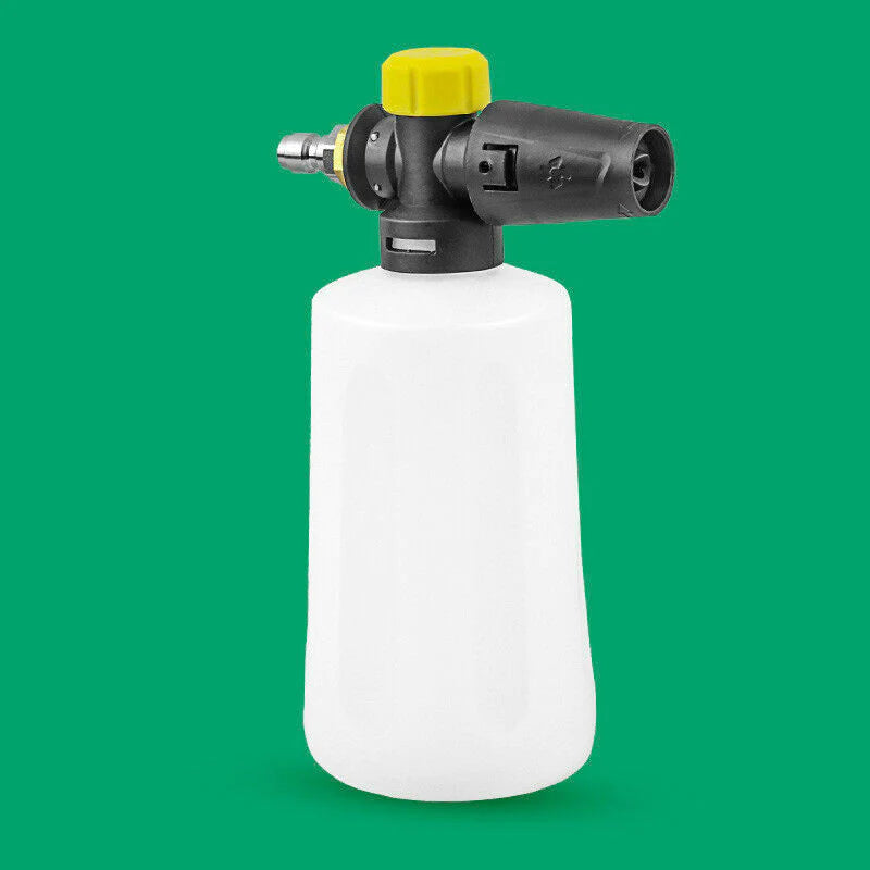 Car Washing Snow Foam Cannon Lance Pressure Washer Spray Gun Adjust Soap Bottle