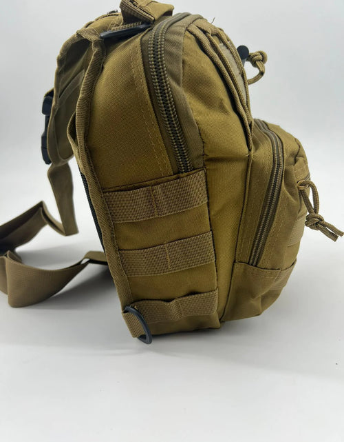 Load image into Gallery viewer, Men Backpack Molle Tactical Sling Chest Pack Shoulder Bag Outdoor Hiking Travel
