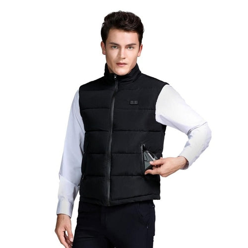 USB Charging Electric Heated Body Warmer Down Vest – Novel Home Collections