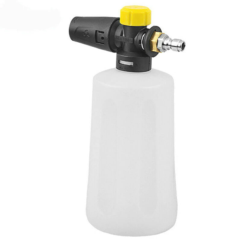 Car Washing Snow Foam Cannon Lance Pressure Washer Spray Gun Adjust Soap Bottle